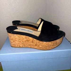 Jimmy Choo wedge sandals